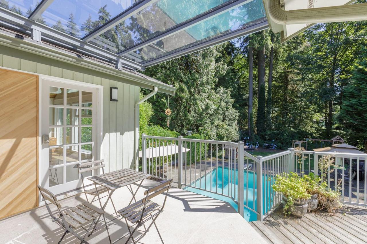 Beautiful Villa With Heated Pool Hot Tub By Forest North Vancouver Exterior photo